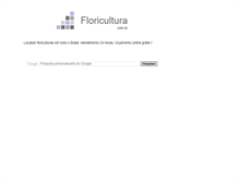 Tablet Screenshot of floricultura.com.br